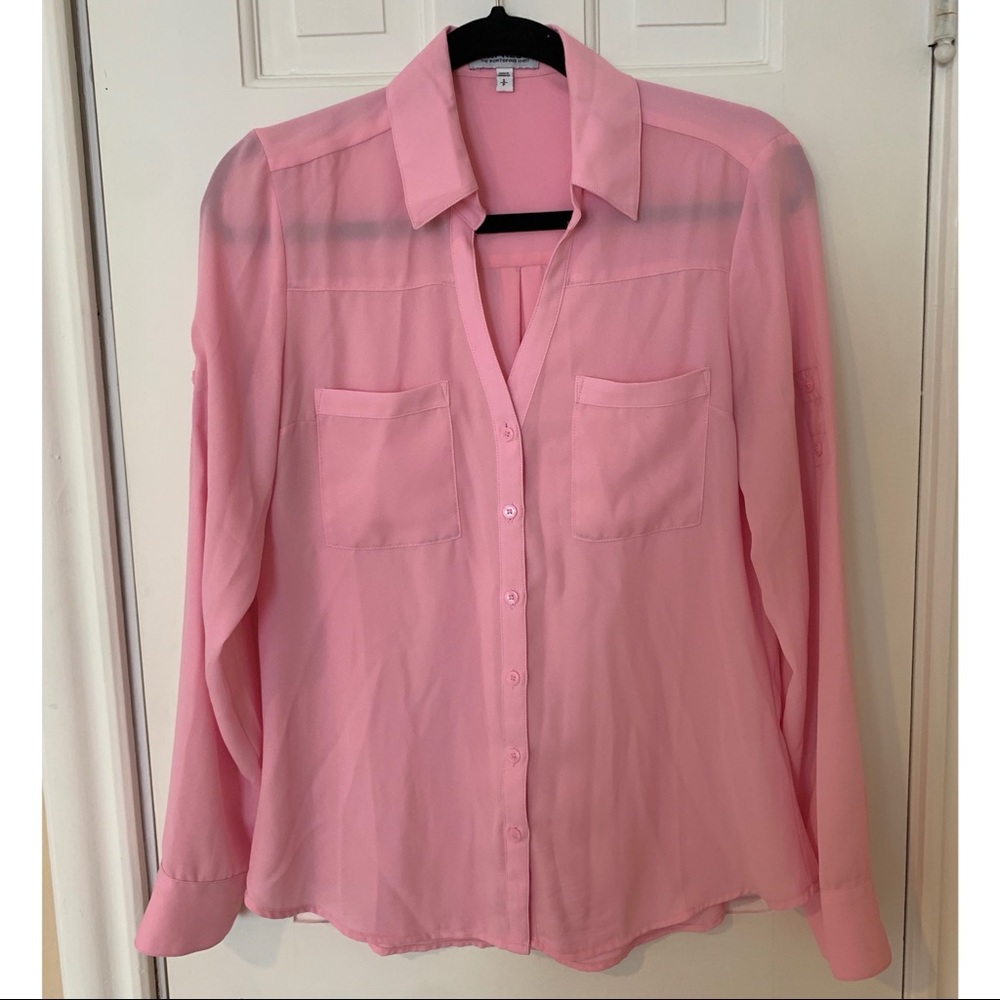 Original Fit Portofino Shirt in Light Pink